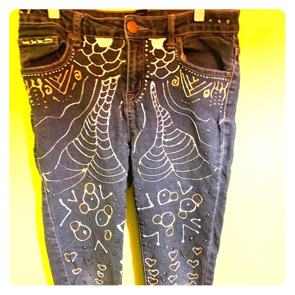 Size 28 Fancy Jeans - Picture 1 of 5